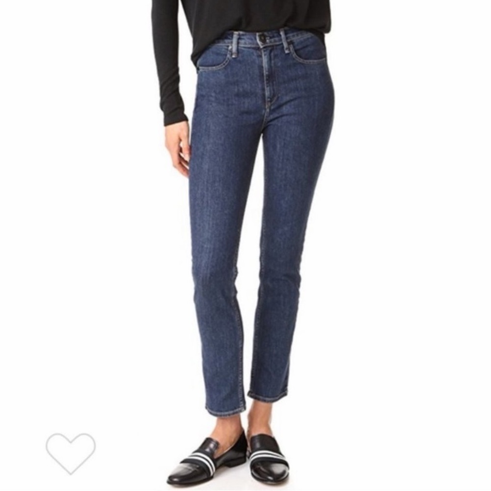 Rag & Bone High-Rise Cigarette Ankle Jeans